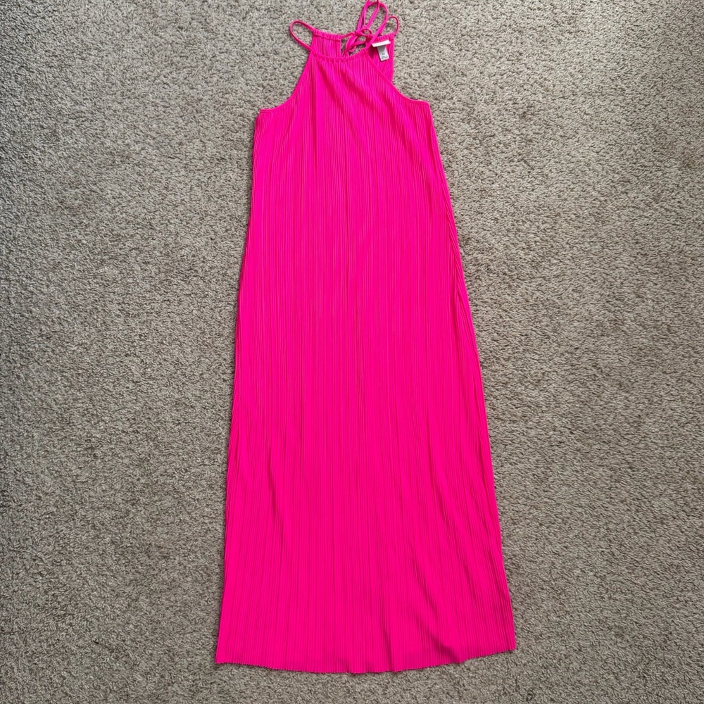 A New Day Vibrant Pink Sleeveless Maxi Dress XS